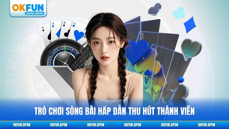 Trò chơi sòng bài hấp dẫn thu hút thành viên